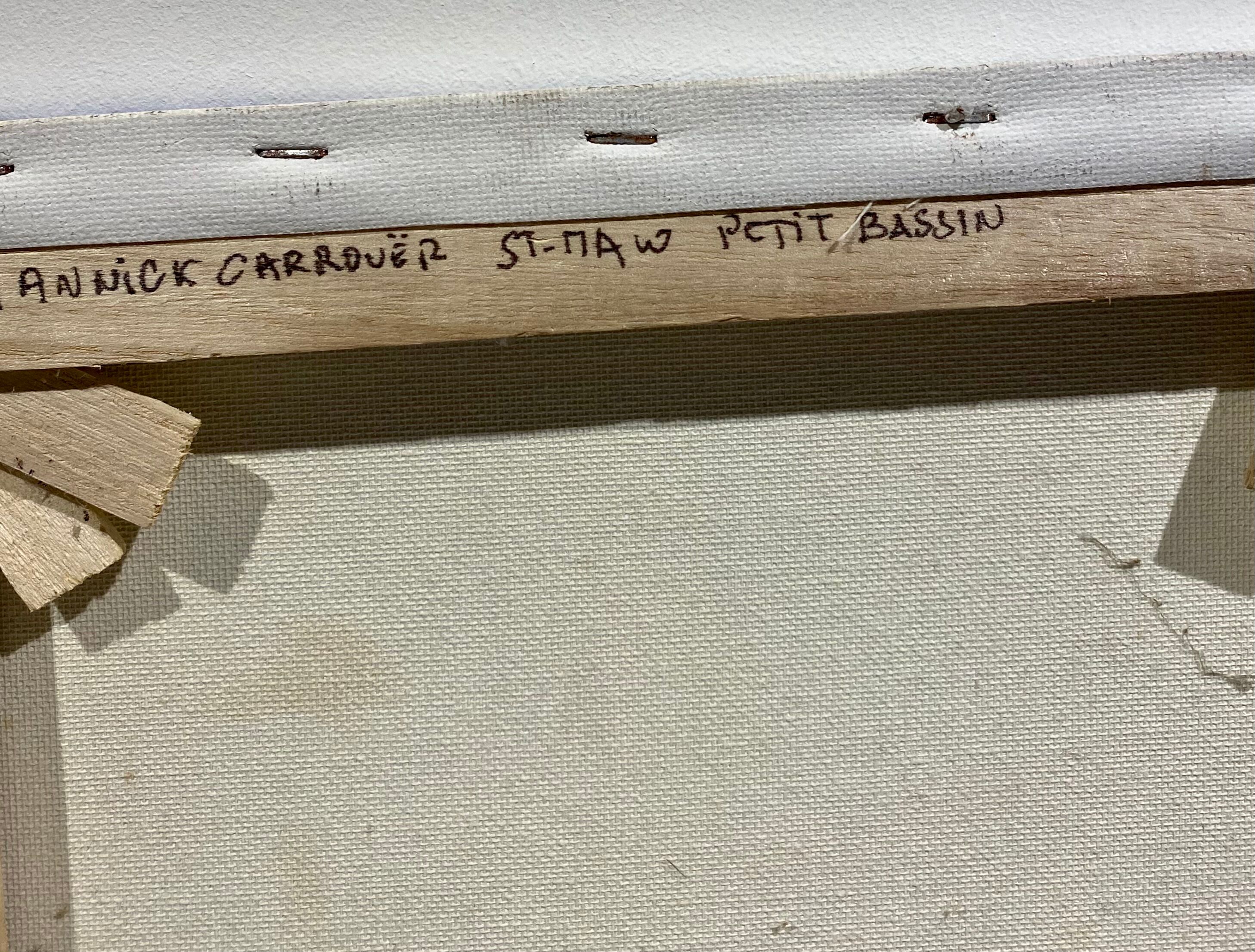 Old painting, Marine, signed XX century