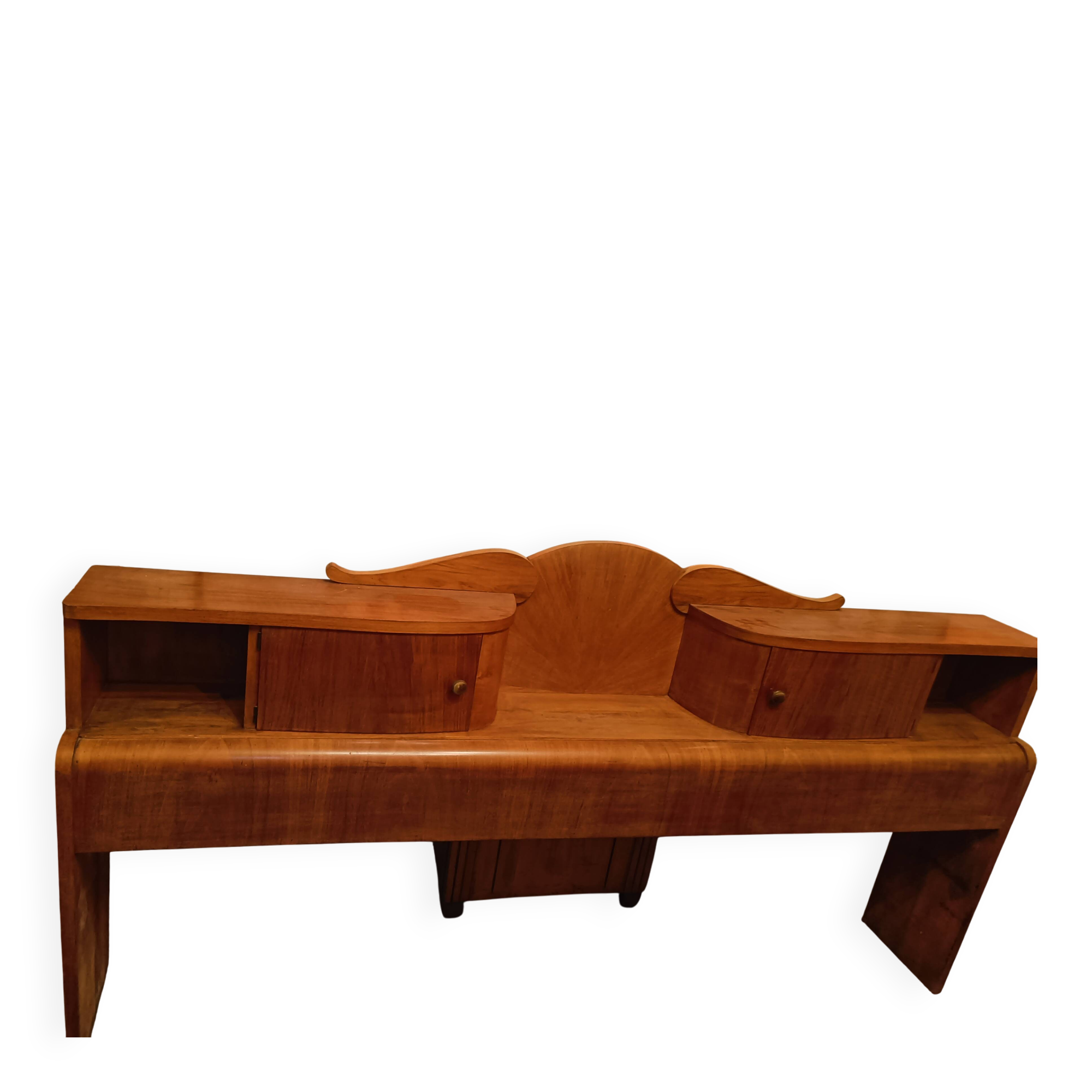 Cosy vintage headboard