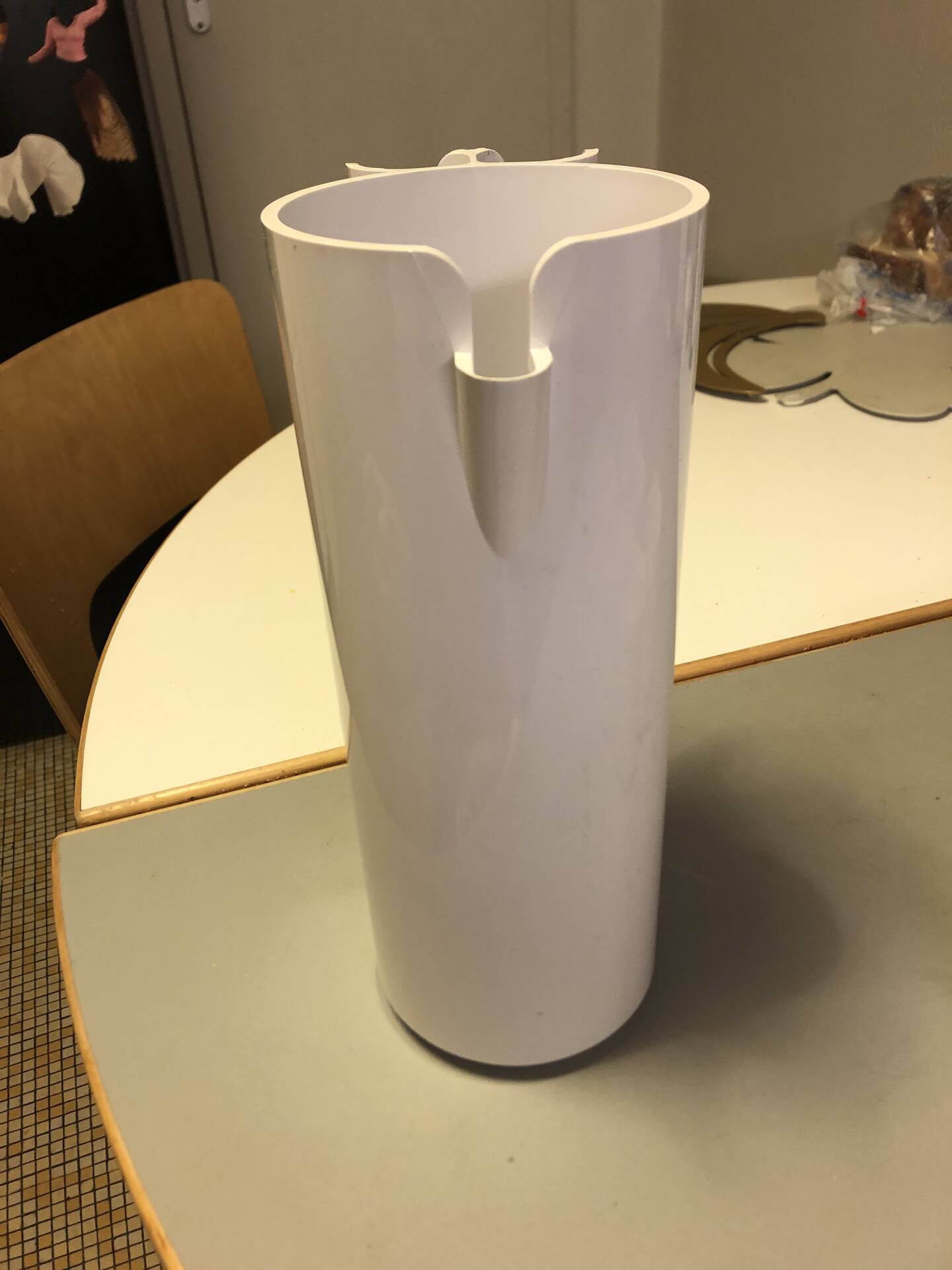 Vintage orangeade service Space Age Jean-Pierre Vitrac white