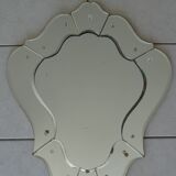 Venetian mirror vintage Art Deco style