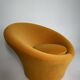 Mushroom armchair by Pierre Paulin and its ottoman, published by Artifort