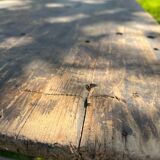 Table pliante ancienne en bois