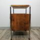 Bauhaus chromed nightstand by Robert Slezak
