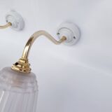 Antique art deco wall lights