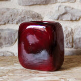 Ceramic vase "ox blood" by Max Idlas