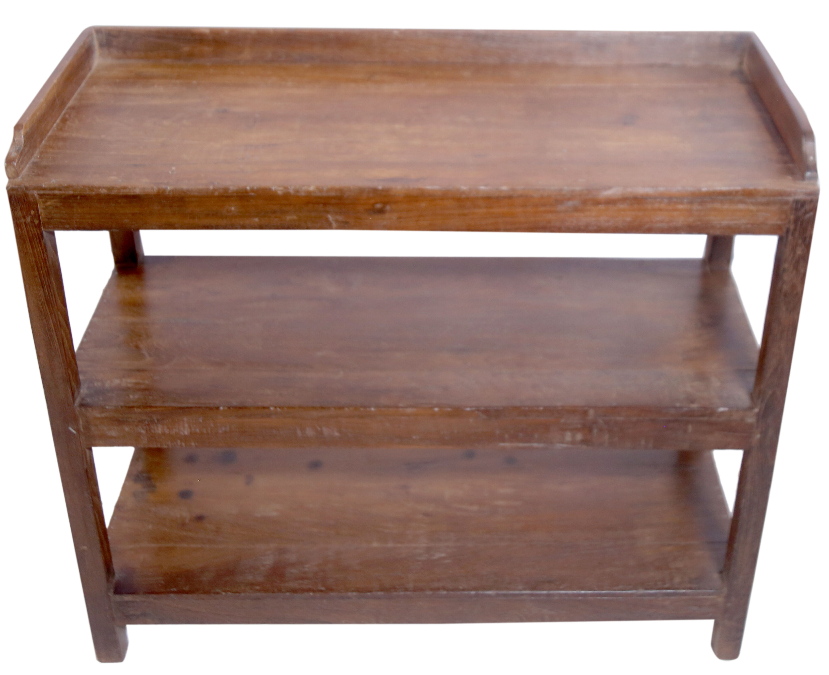 Etagère en teck birman ancien