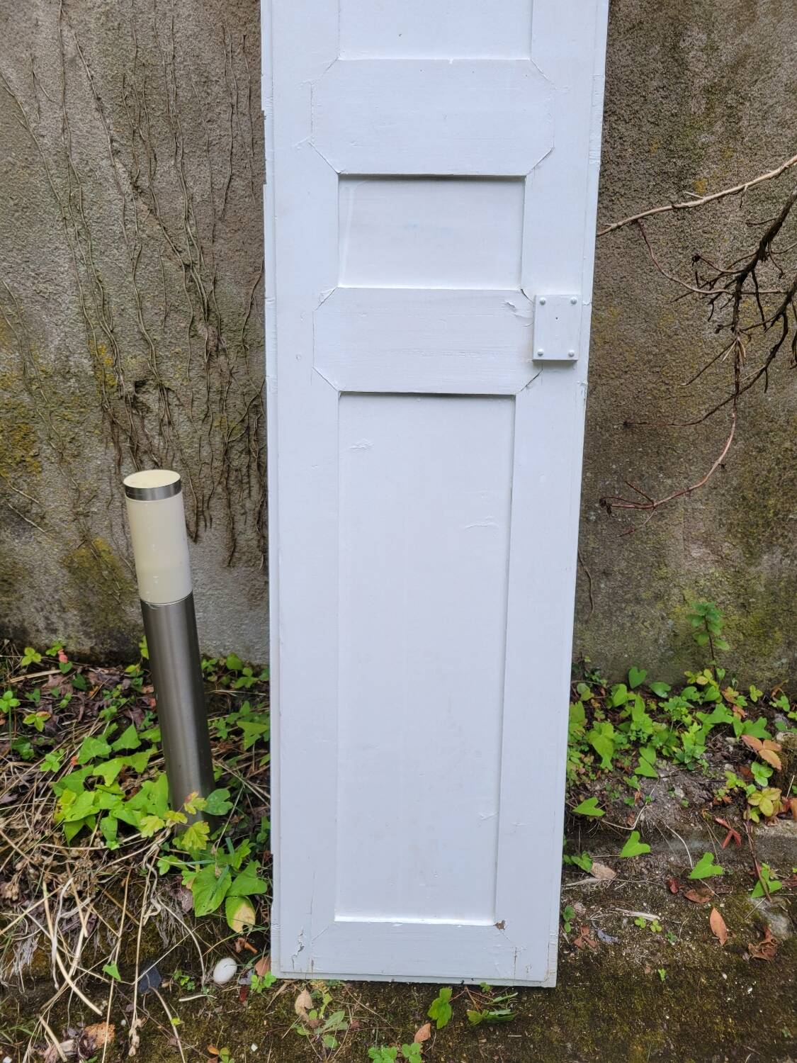 Old wall cupboard door H.239cm