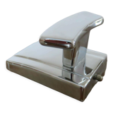 Modernist hook in chromed metal 70s