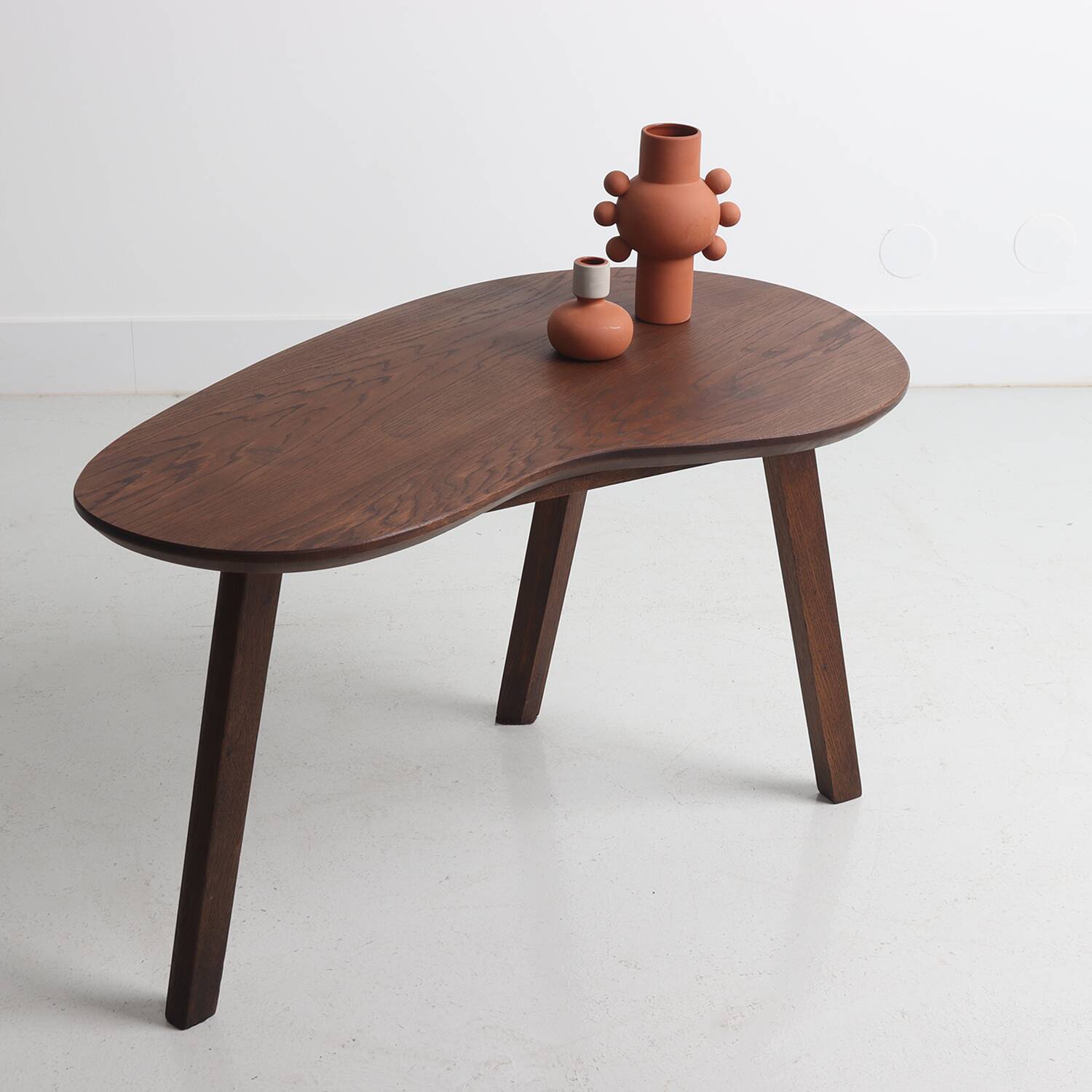 Vintage coffee table organic shape