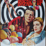 Original cinema poster "Break up" Mastroianni