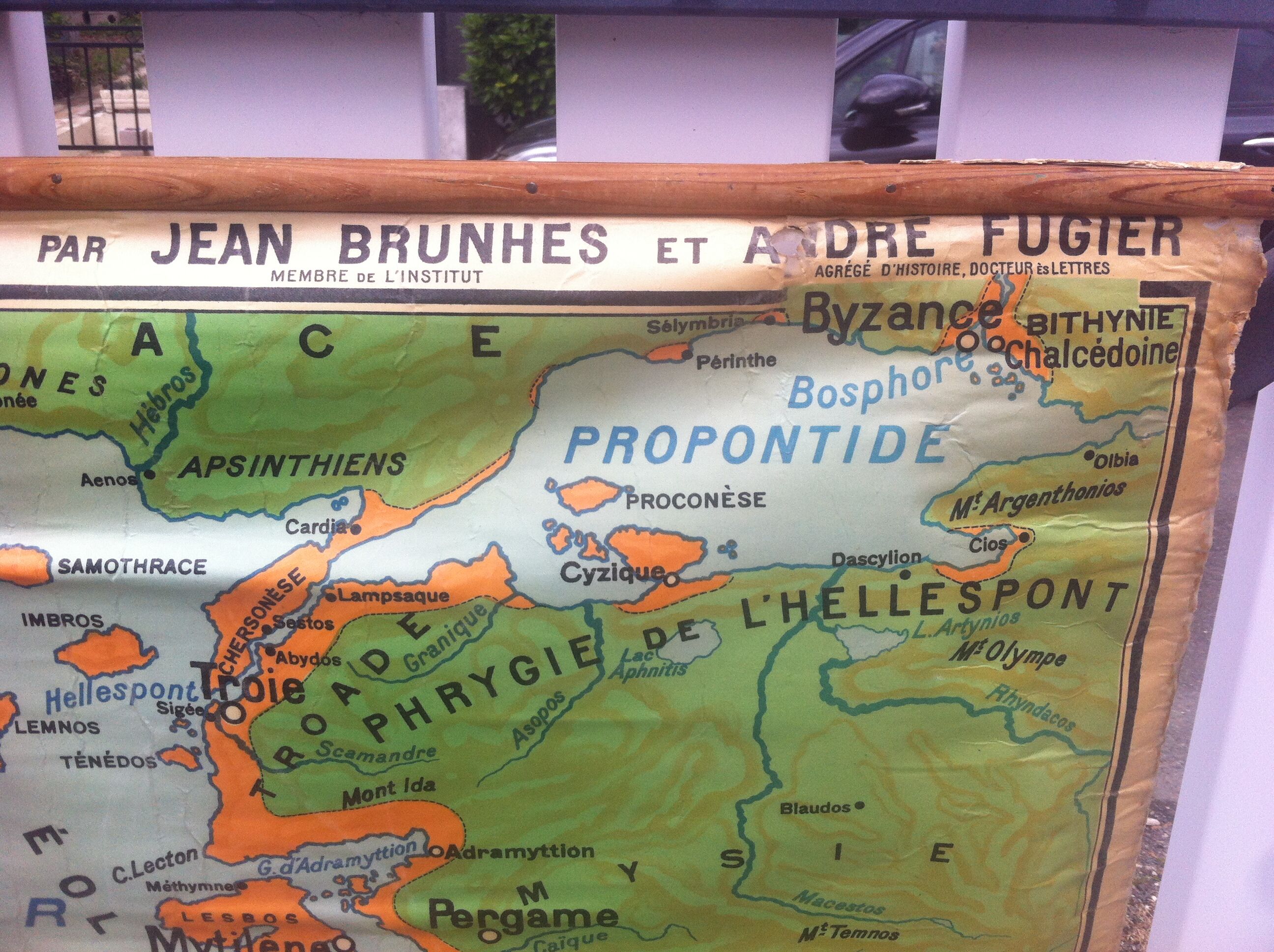 School map ancient Greece