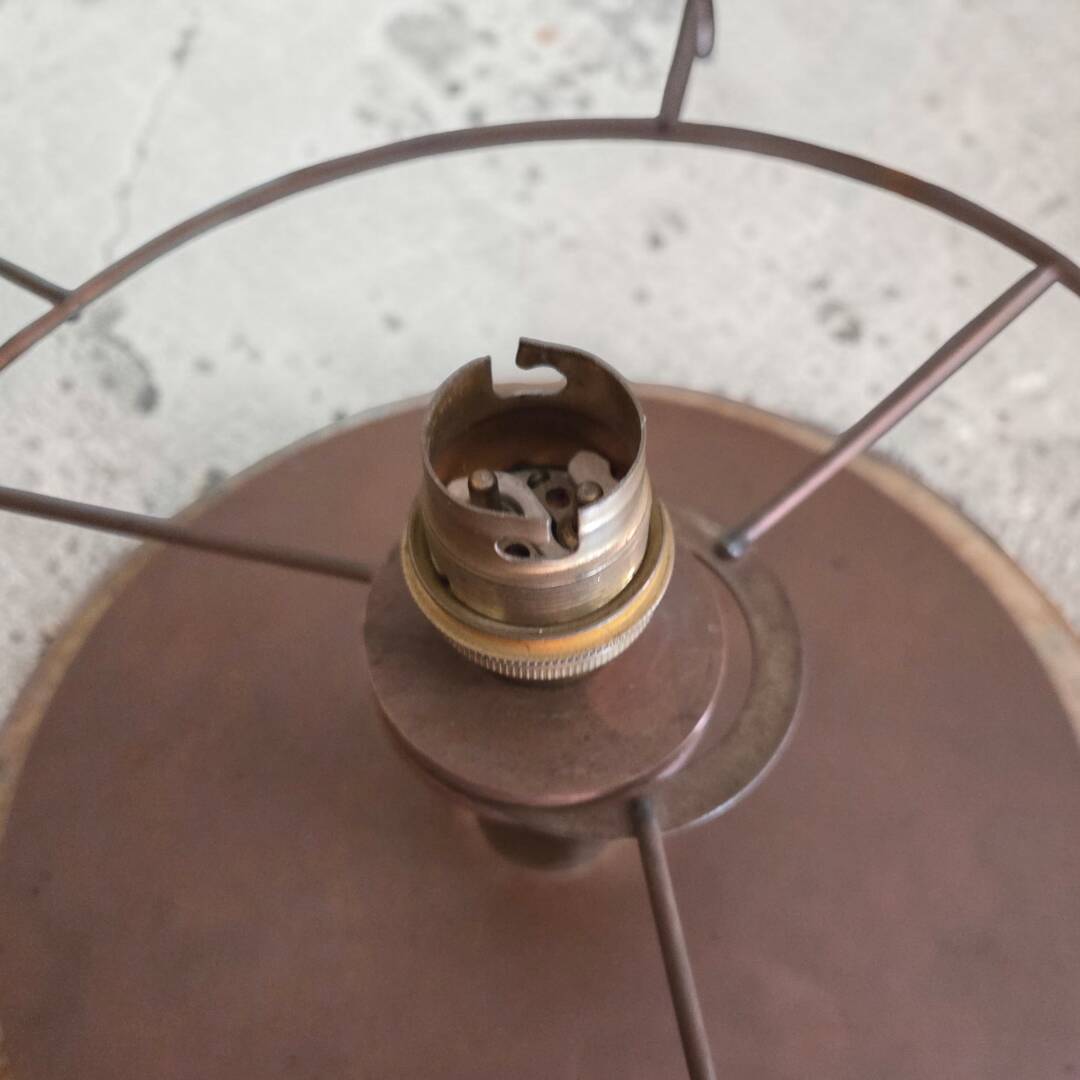 Terracotta floor lamp 1970