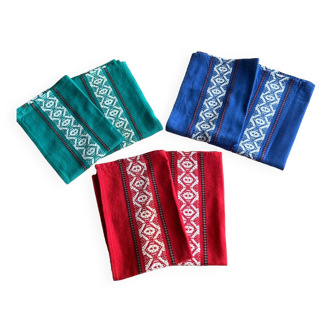 6 Basque napkins