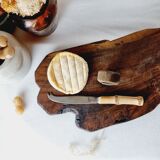 Set of 6 bamboo handled cheese knives