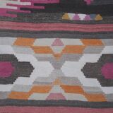 Vintage Turkish rug from Oushak, hand-woven 78x274 cm