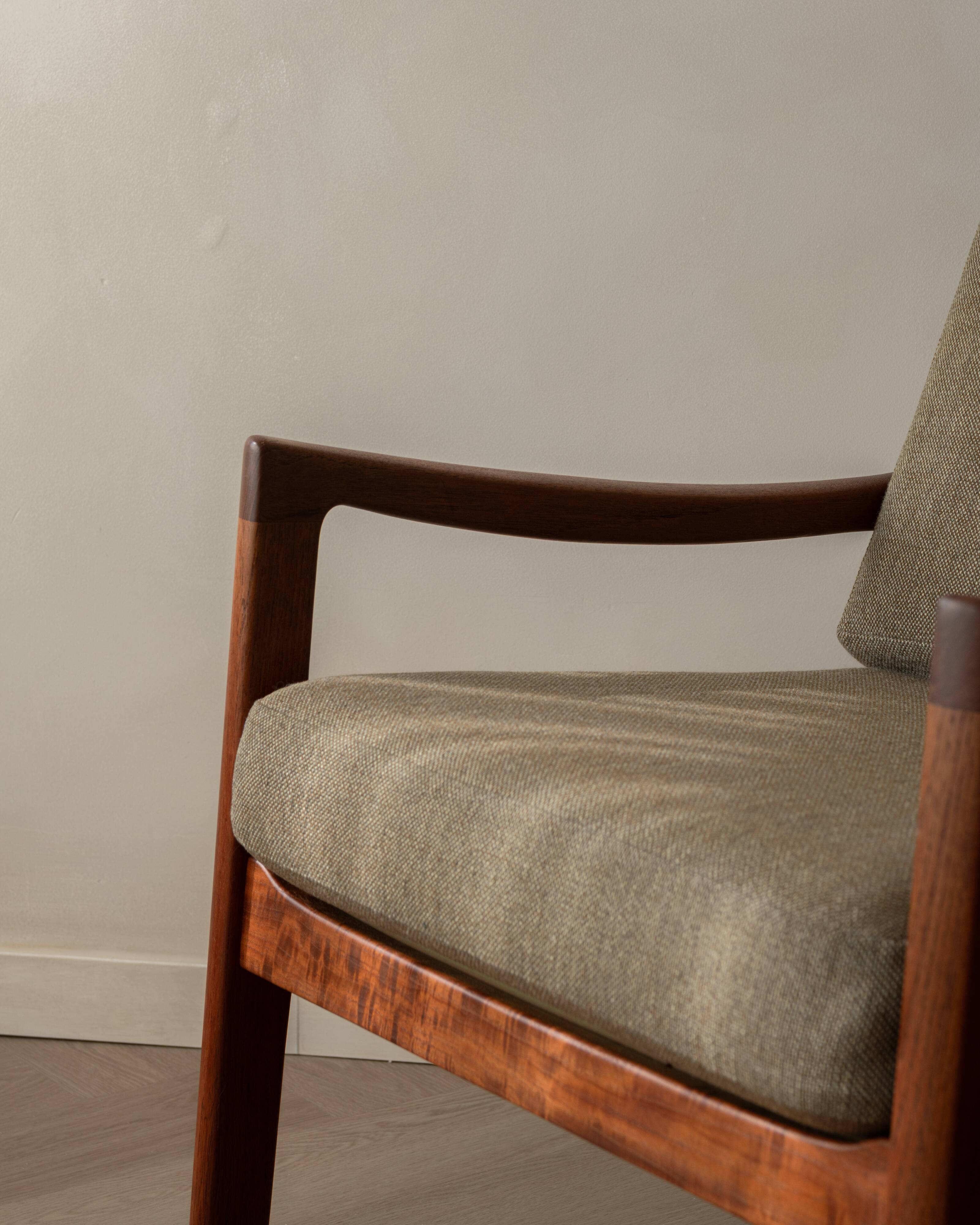 Vintage Senator Armchair by Ole Wanscher for Cado | Danish Lounge Chair