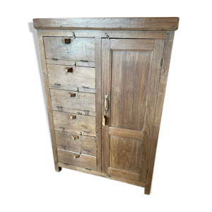 Armoire avec compartiments en teck