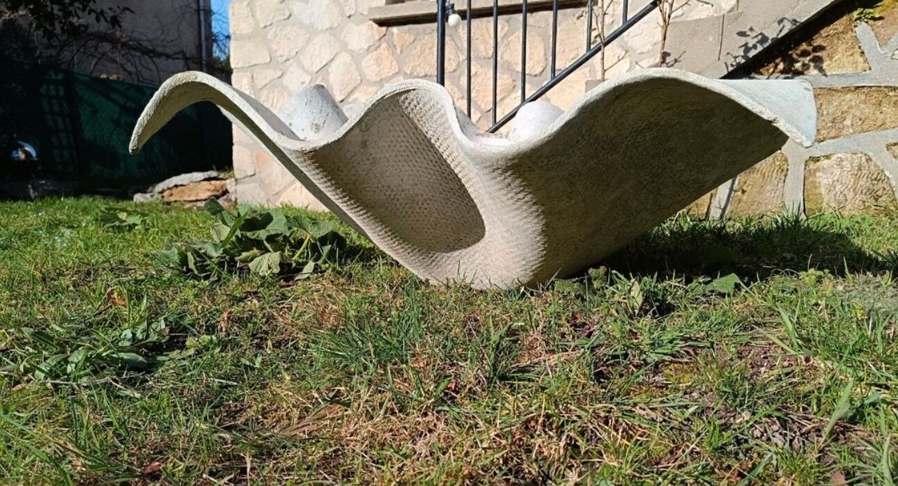 Jardinière Oreille d’éléphant - Willy Guhl, Suisse, 1950-60