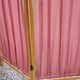 Art Deco screen 6 leaves in beech and fabrics of the 30s