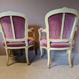Pair of Louis XV armchairs