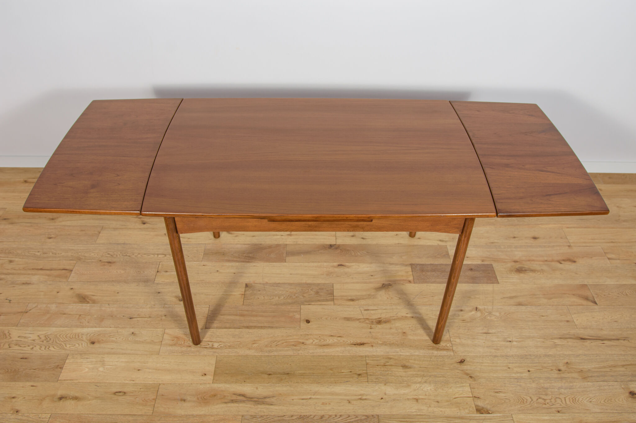 Mid-century teak extendable dining table, Denmark, 1960s