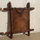 Pair of wooden mirrors from the 1940s.