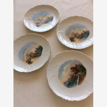 set of 4 plates