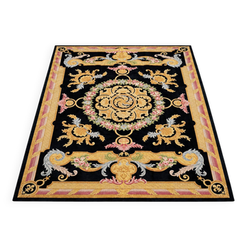 Important Savonnerie tapestry – CNA – India – around 1960 – 350