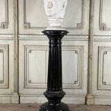 Column in green serpentine marble from around 1880