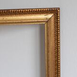 Old gilded wooden frame