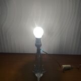 Old glass lamp base