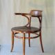 Wooden-curved office chair by Ungvar1900
