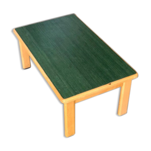 Table basse rectangulaire - vert