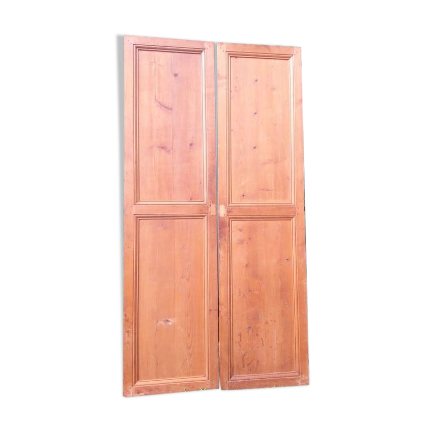 Pair of doors 248x129cm old