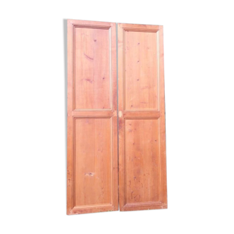 Paire de portes 248x129cm anciennes