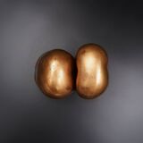 Bronze busts of men and women