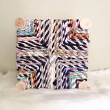 Recycled fabric stool