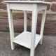 Table d’appoint style billot ancien