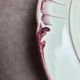 2 deep plates Longchamp Velars – ironstone – old floral pattern