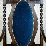 Antique Eclectic Carved Armchairs, 1890s