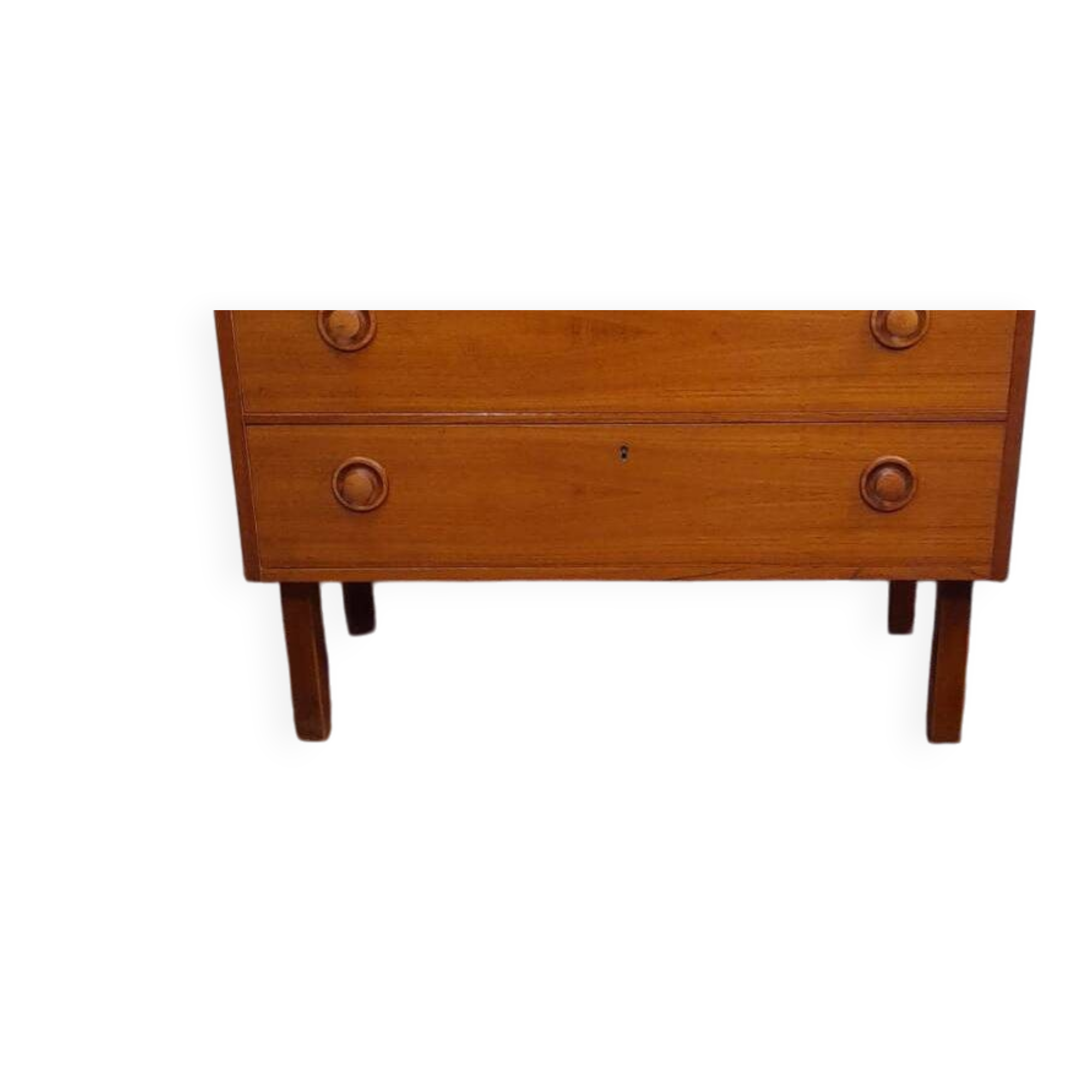 Vintage chest of drawers with 4 drawers in teak – Sweden, 1960