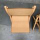 Vintage Italian folding chairs by Ilmari Tapiovaara for Olivo Italy, set of 3.