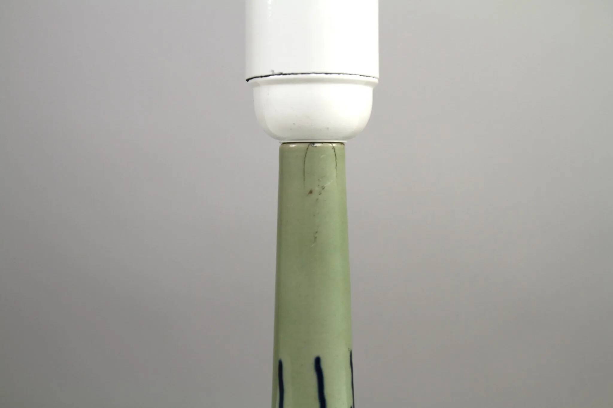 Art Nouveau Ceramic Table Lamp — Rörstrand, Sweden, circa 1910s/1920s