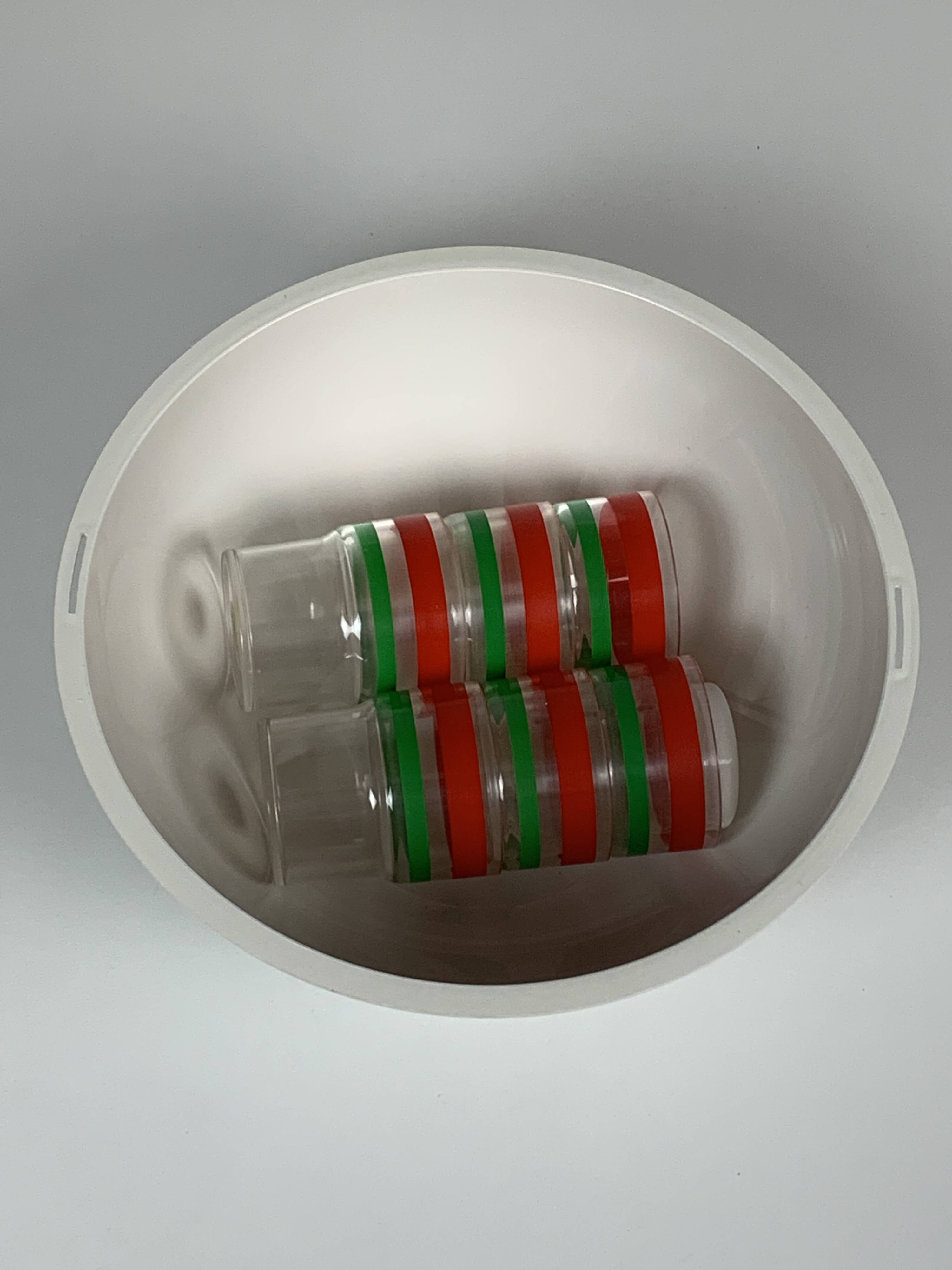 Italian complete picnic set by Carlo Viglino for Guzzini, 1960s