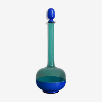 Gio Ponti for Venini Murano glass bottle "Morandiane" serie, 1960s