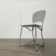 Stackable folding chair in space age style from the mid-century by Armin Wirth for Aluflex, 1960s, set of 3.