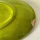 Vintage green relief fish dish Gien
