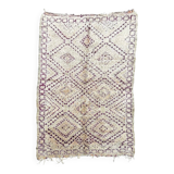 Ancient Berber carpet Beni Ouarain in perfect condition.