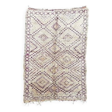 Tapis berbere ancien Beni Ouarain en parfaite état