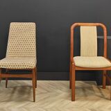 Four mid century chairs vintage